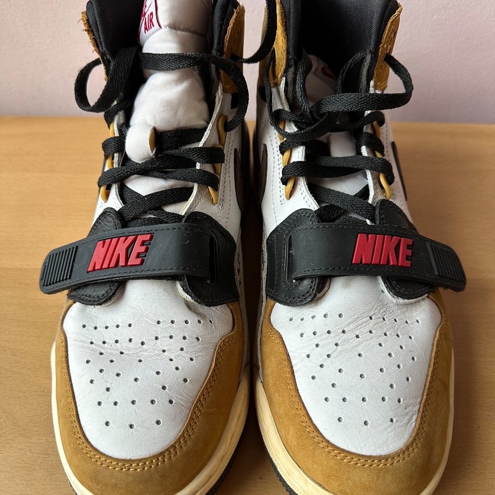 RARE Nike Air Jordan 1 Legacy 312 ROY Mens Shoes AV3922-102 Size 10.5 Rookie Tan - Picture 8 of 16